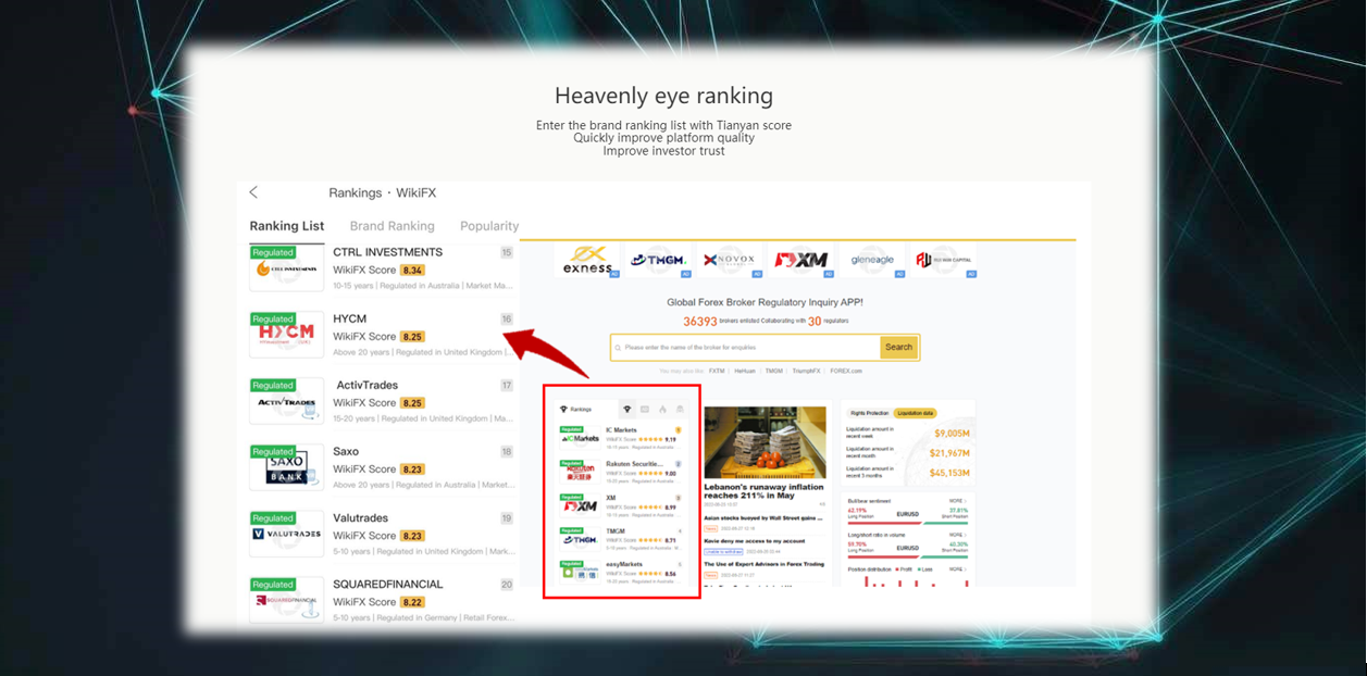 SkyEye ranking